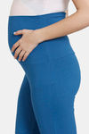 Coucou Bamboo Cotton Maternity Pyjama - Blue Horizon — thumbnail 6
